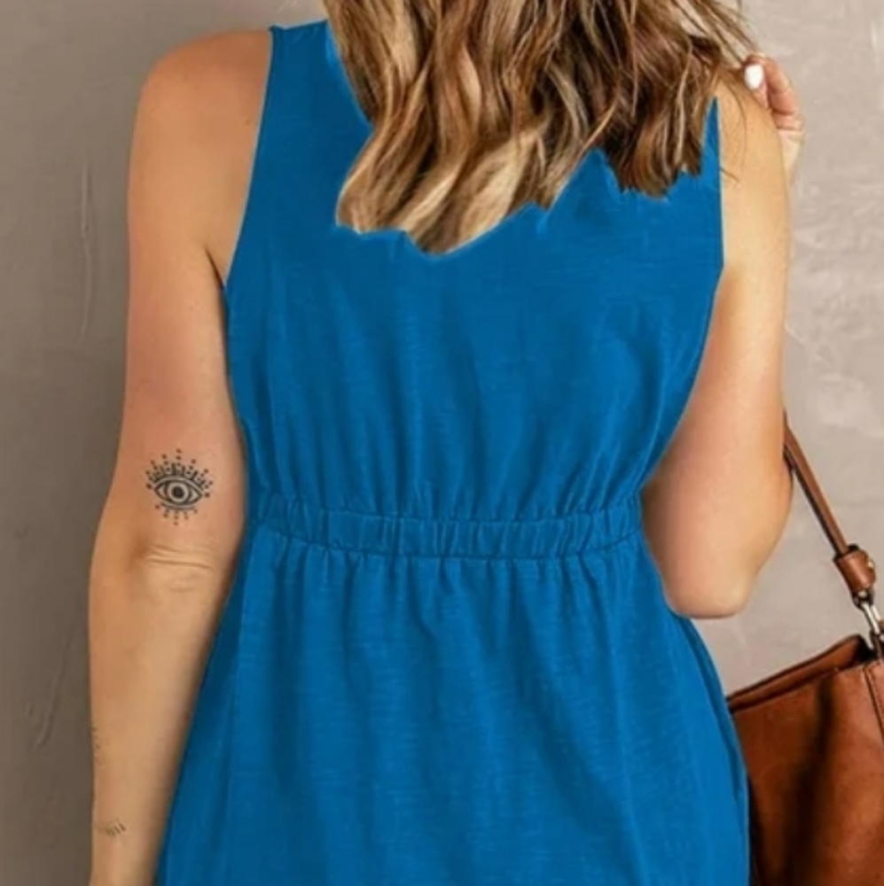 GAP‎ Petite Blue Dress - Picture 5 of 5